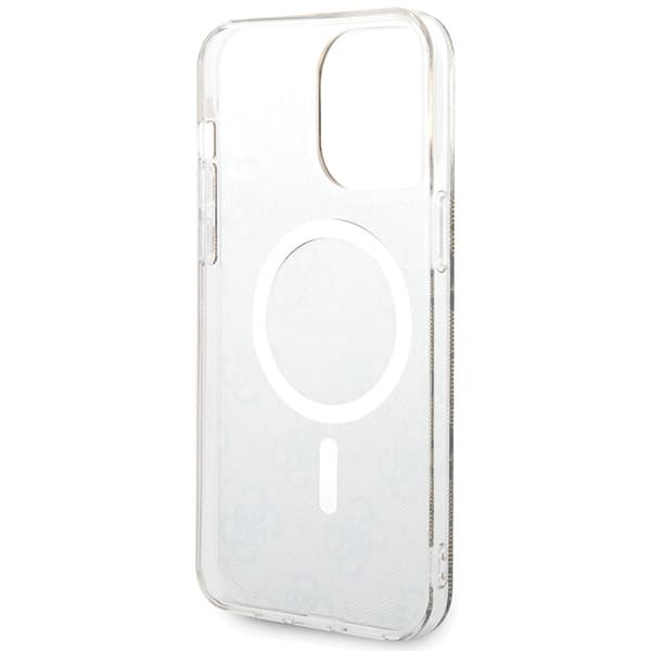 Ovitek Guess IML 4G MagSafe za iPhone 15 Pro Max - rjav 6