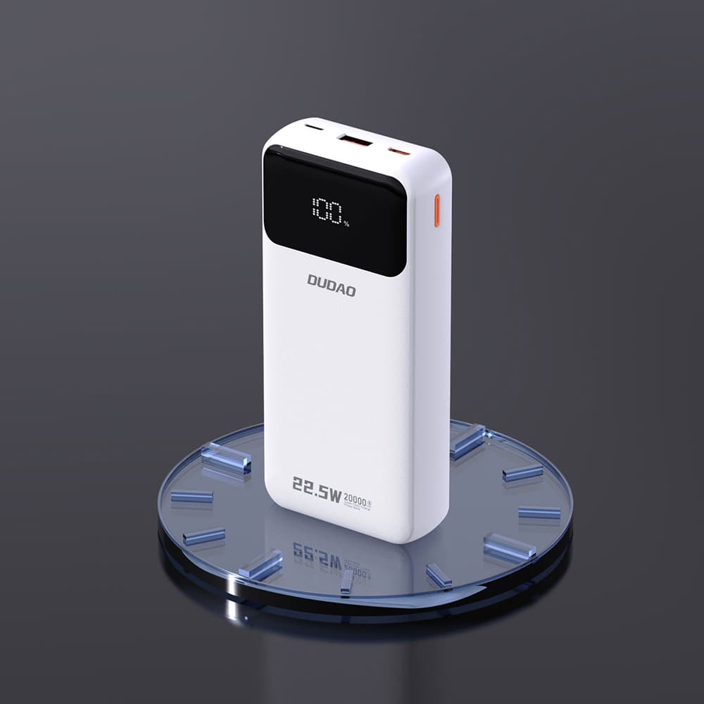Dudao K15Pro Power Bank 20000mAh 22.5W PD, bela 6