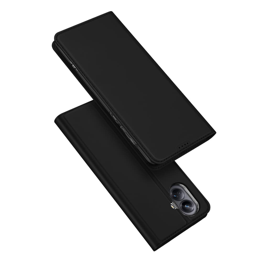 Ovitek Dux Ducis Skin Pro za Realme 10 Pro+ - Flip denarnica, stojalo, črn