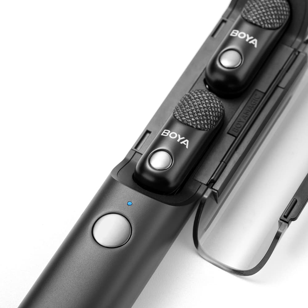 Boya Magic-05 brezžični mikrofon, 2.4GHz, USB-C, črn 7