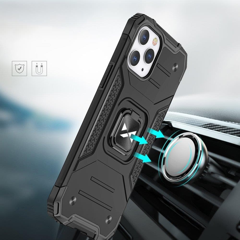 Wozinsky Ring Armor ovitek za iPhone 13 Pro - roza 6