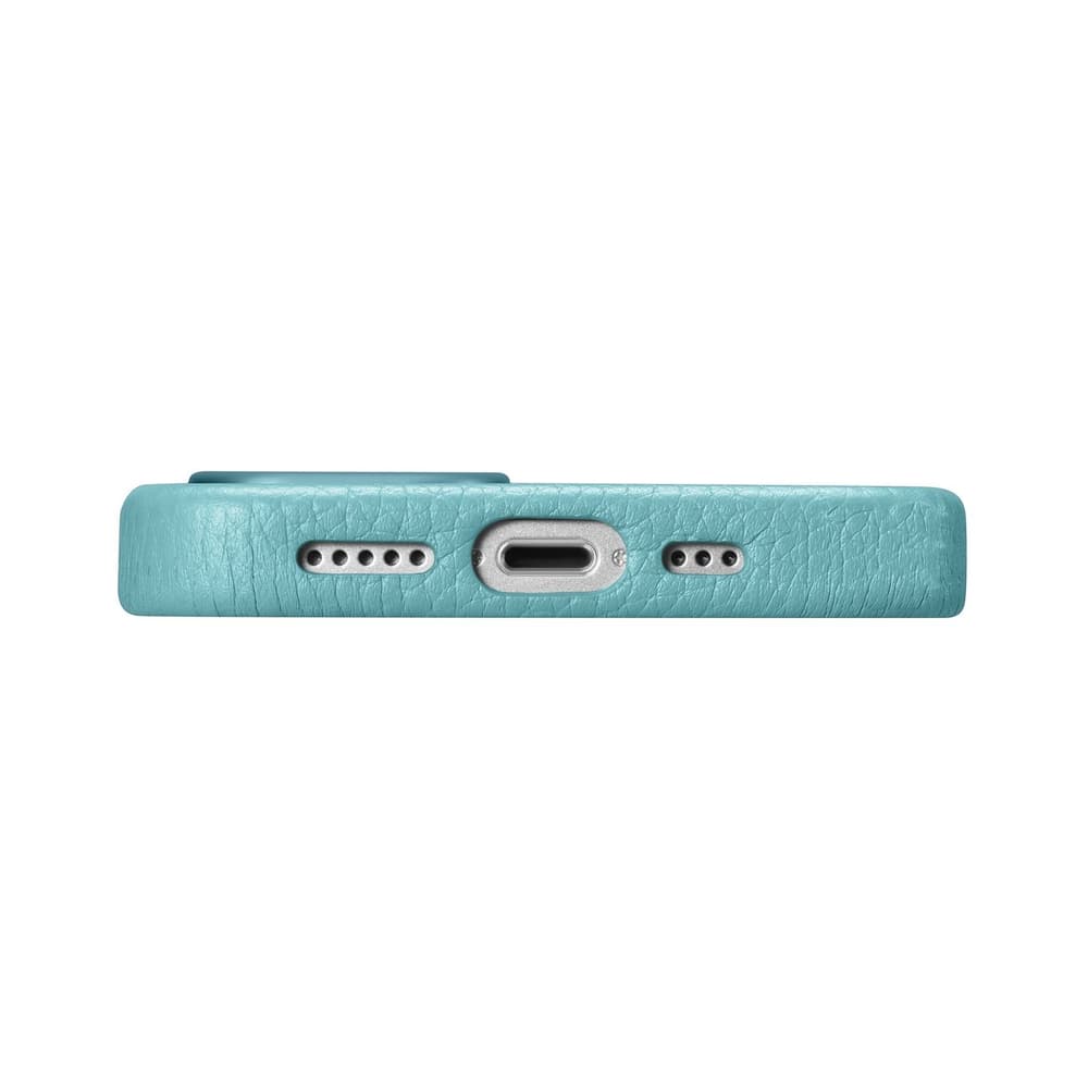 Ovitek iCarer Litchi za iPhone 14 Plus, zelen 6