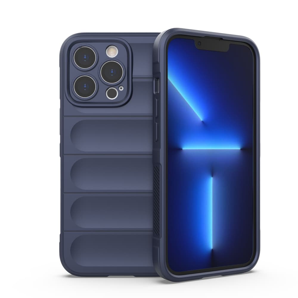 Magic Shield ovitek za iPhone 13 Pro - temno moder