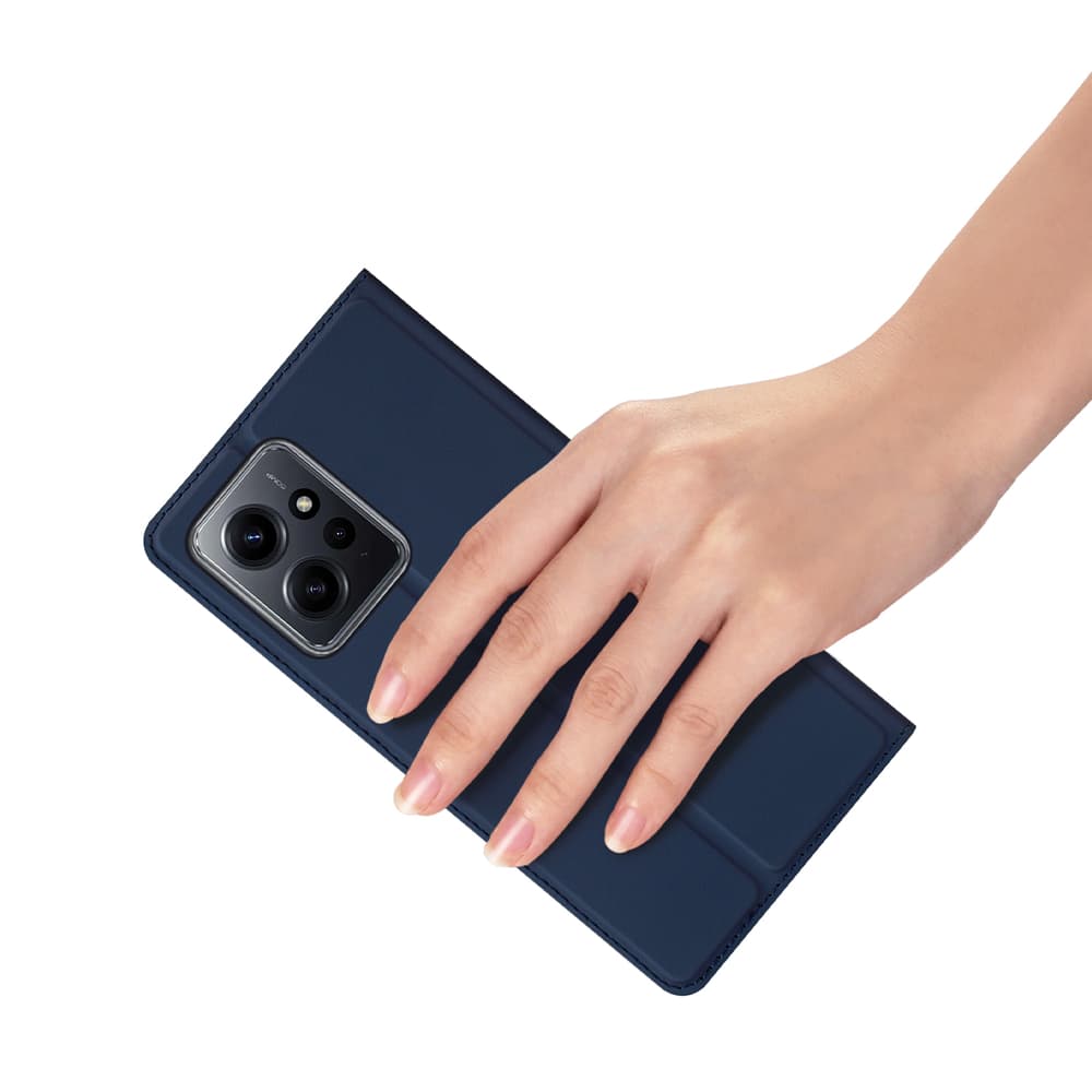 Dux Ducis Skin Pro etui za Xiaomi Redmi Note 12, moder, z denarnico 7