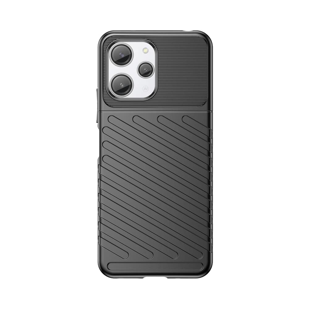 Ovitek Thunder Case za Xiaomi Redmi 12 - Črna