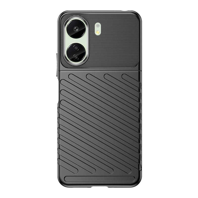 Thunder Case oklepni ovitek za Xiaomi Redmi 13c - črn