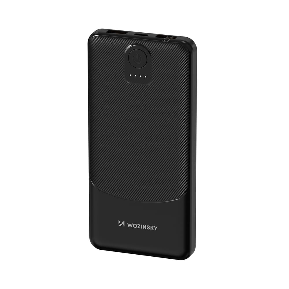 Wozinsky Wpower WPBBK-2 Power Bank, 10000mAh, črna
