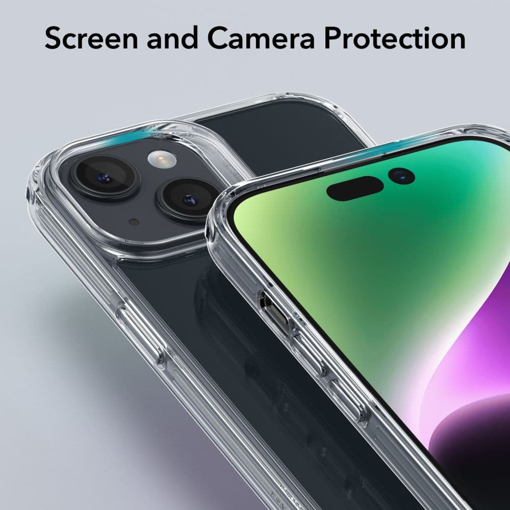 Ovitek ESR Ice Shield za iPhone 15 Plus - prozoren 4