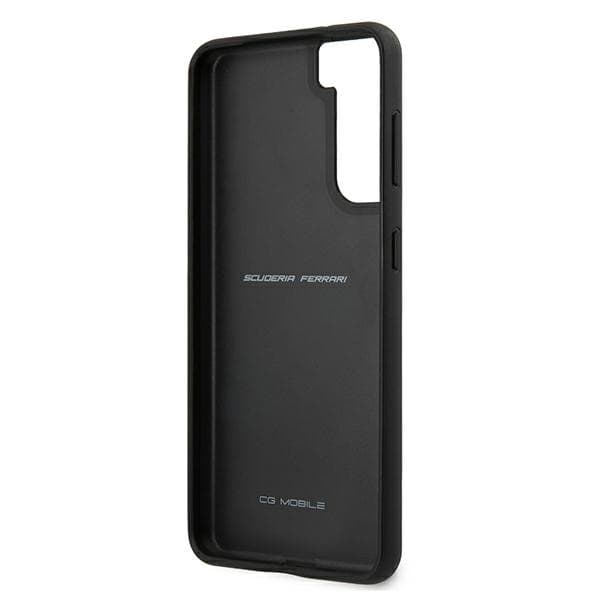 Ferrari FEOSIHCS21MRE ovitek za Galaxy S21+, rdeč, Off Track Leather 7