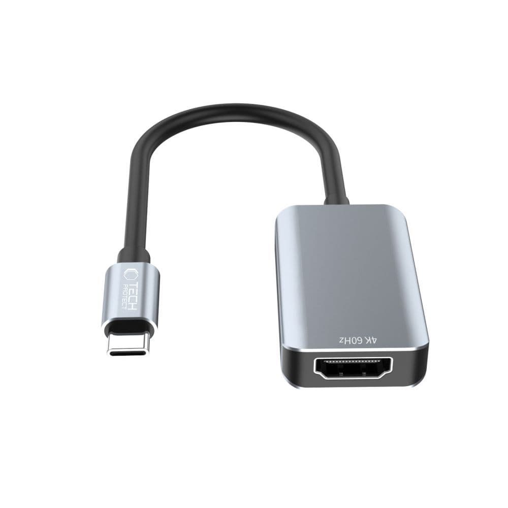 Adapter Tech-Protect UltraBoost USB-C (moški) / HDMI (ženski) 4K 60Hz - črn 6