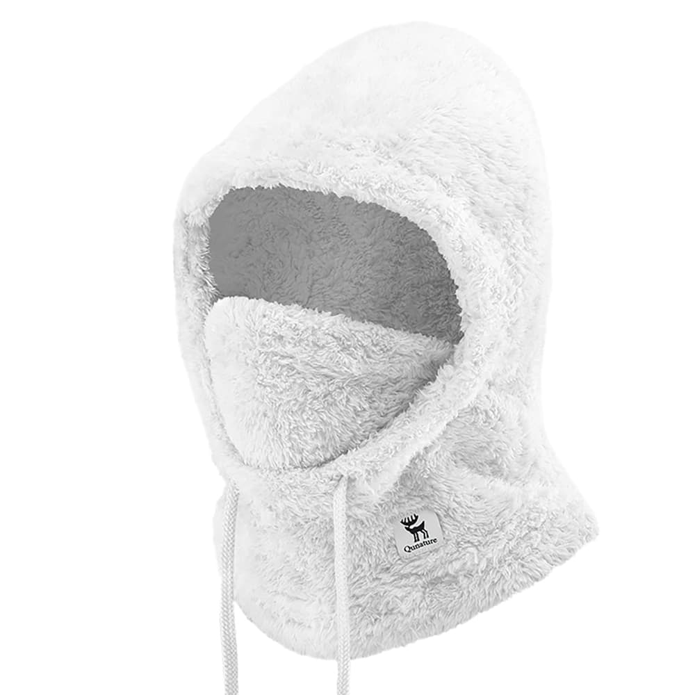 Qunature smučarska balaklava Arctic Velvet, Velikost M - Bela 2