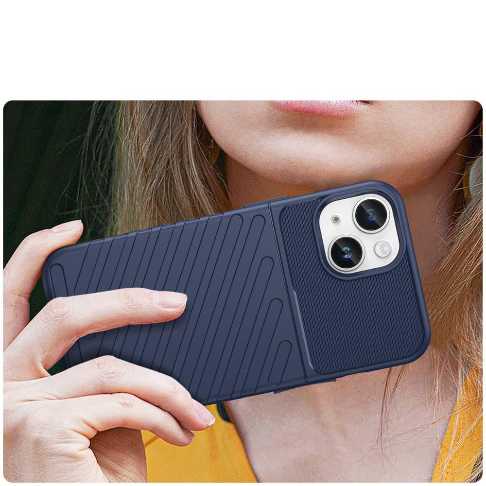 Hurtel Thunder ovitek za iPhone 14, moder 5