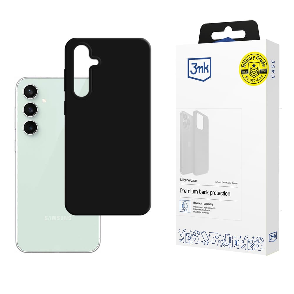 3mk SILICONE ovitek za Samsung Galaxy S23 FE - transparent