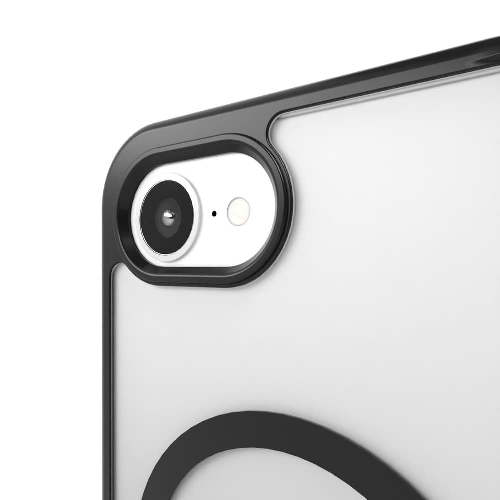 Puro Gradient MagSafe ovitek iz silikona za iPhone 16e/17e - črn 8