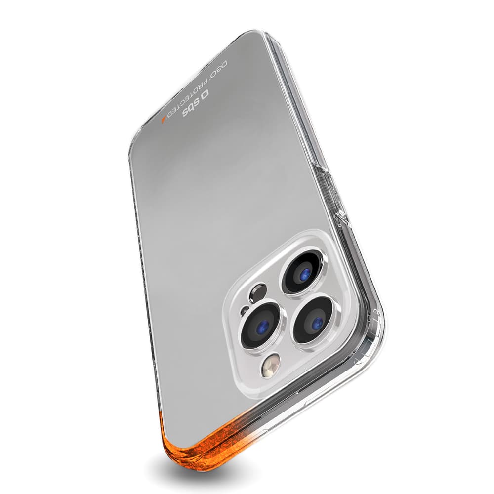 SBS D3O ovitek za iPhone 15 Pro - prozoren 3
