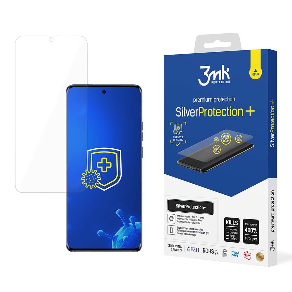 Zaščitna folija 3mk SilverProtection+ za Motorola Edge 40, antibakterijska