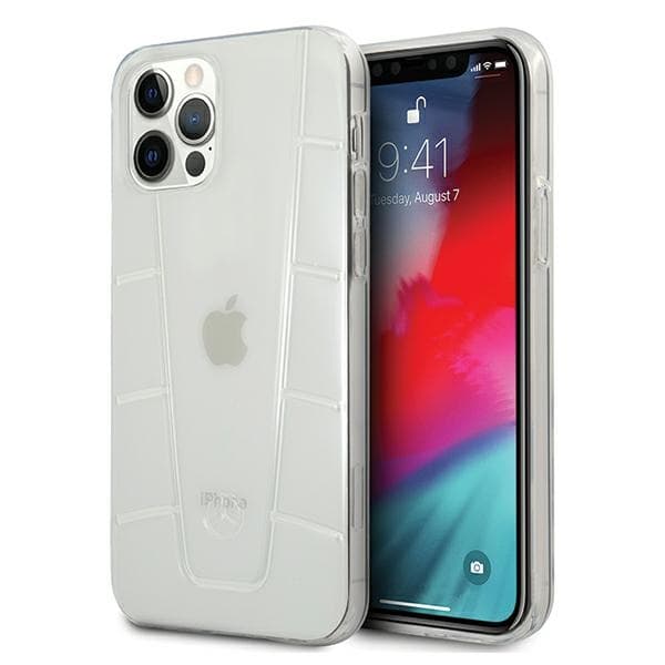 Mercedes ovitek Line za iPhone 12 Pro Max (6,7") - Prozoren