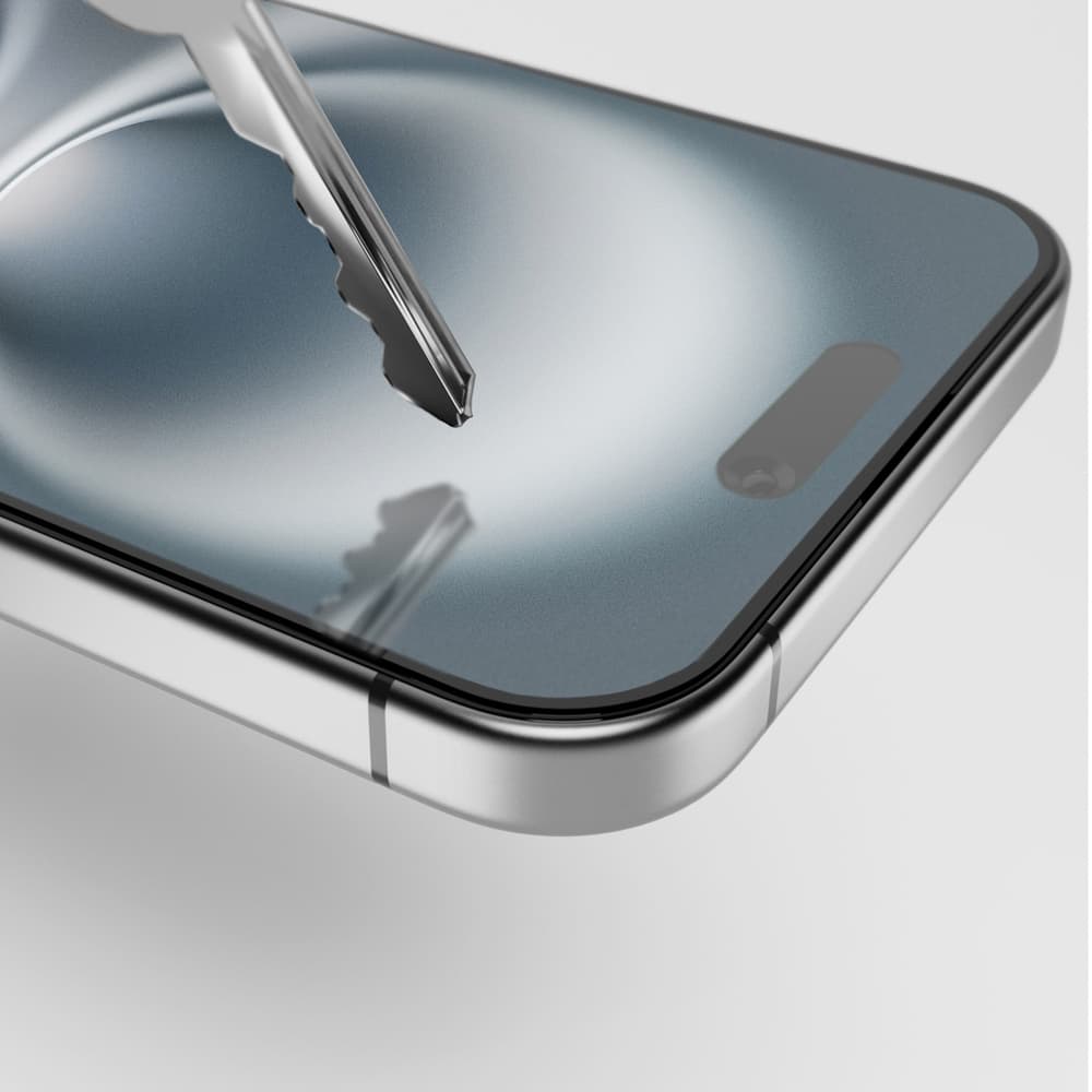 Puro Frame kaljeno steklo za iPhone 16 3