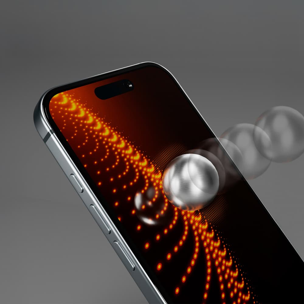 SBS kaljeno steklo z D3O za iPhone 16 Plus / 15 Plus z aplikatorjem 4