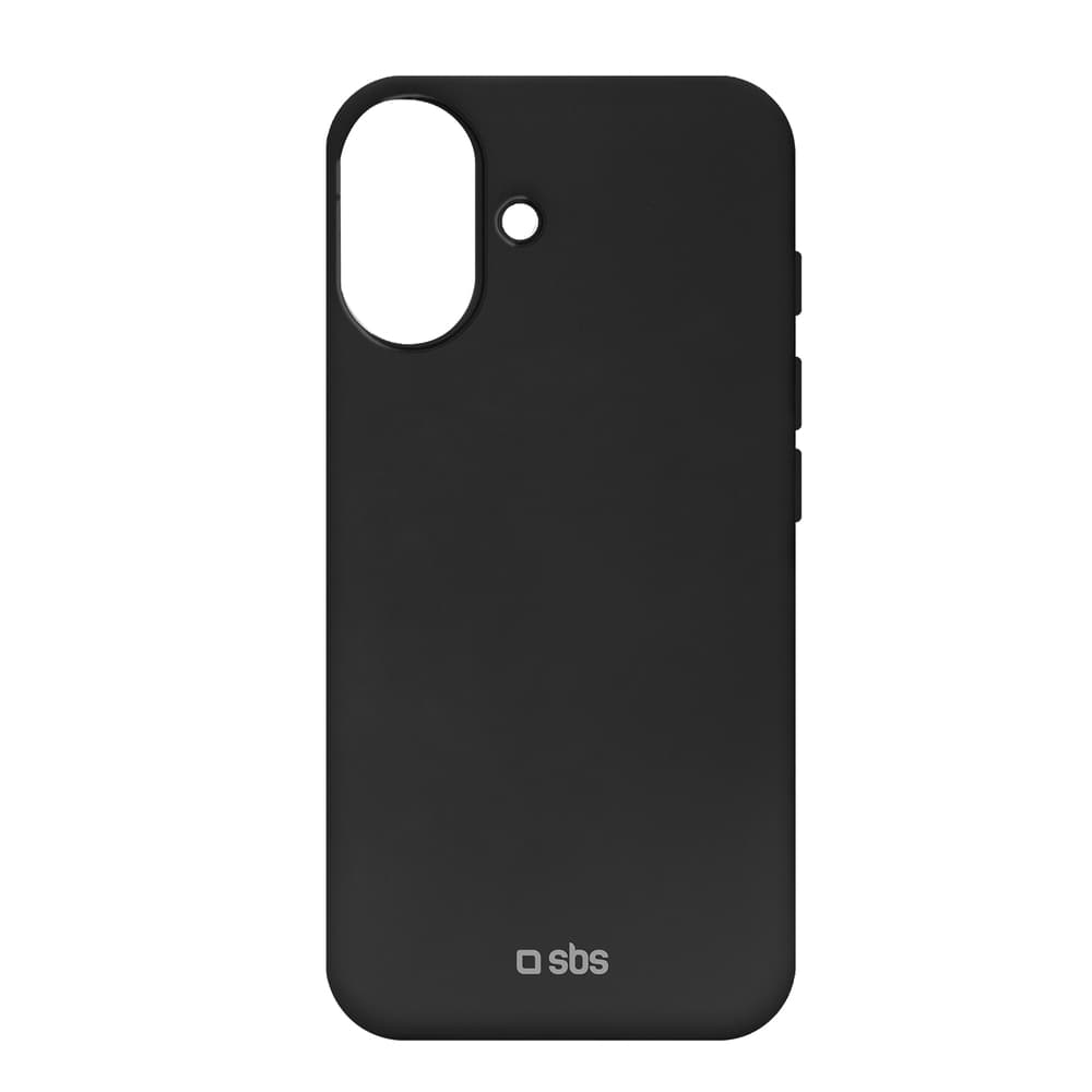 SBS Full Active D3O ovitek za iPhone 16 - črna