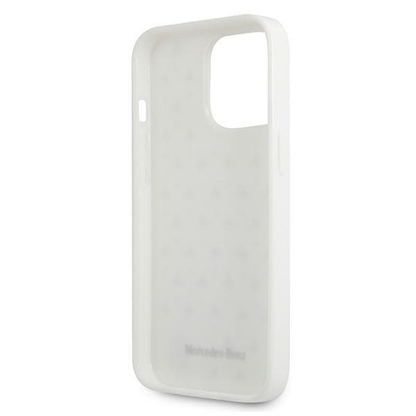 Ovitek Mercedes Silver Stars za iPhone 13 Pro Max, bel 7