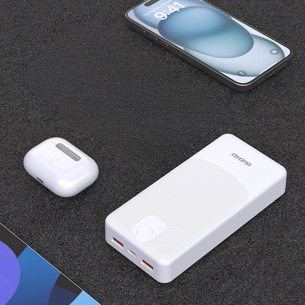 Dudao K10Pro Power Bank 20000mAh 2x USB-A 5
