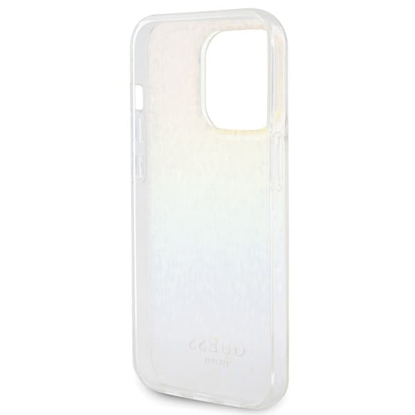 Guess ovitek IML Faceted Mirror Disco Iridescent za iPhone 14 Pro Max - večbarven 7