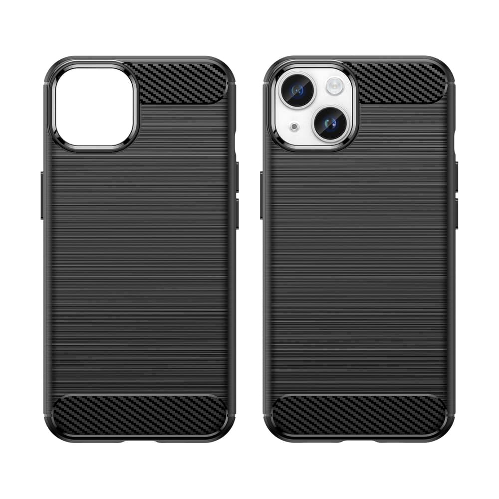 Hurtel Carbon ovitek za iPhone 14 Plus - črn 8
