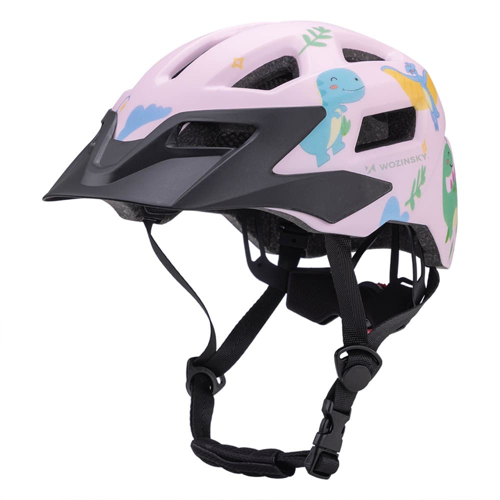 Wozinsky Otroška MTB čelada z vizirjem XS - roza
