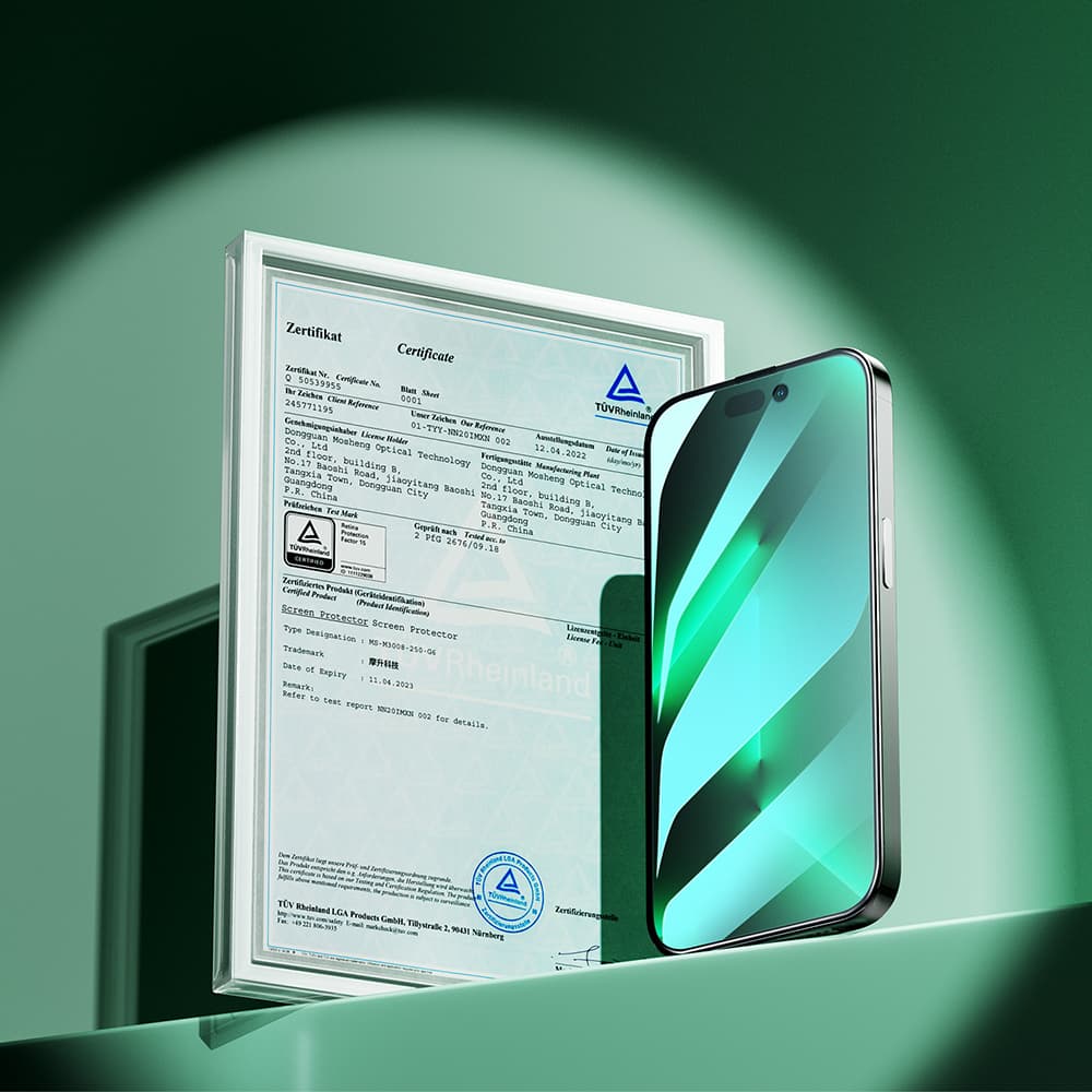 Joyroom Knight zeleno steklo za iPhone 14 Plus (Anti Blue Light) 2
