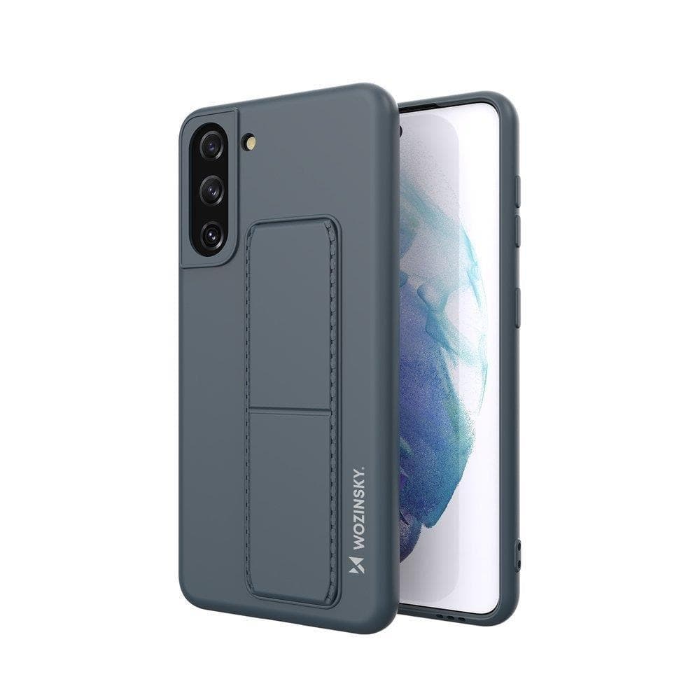 Wozinsky Kickstand ovitek za Samsung Galaxy S21+ 5G, temno moder