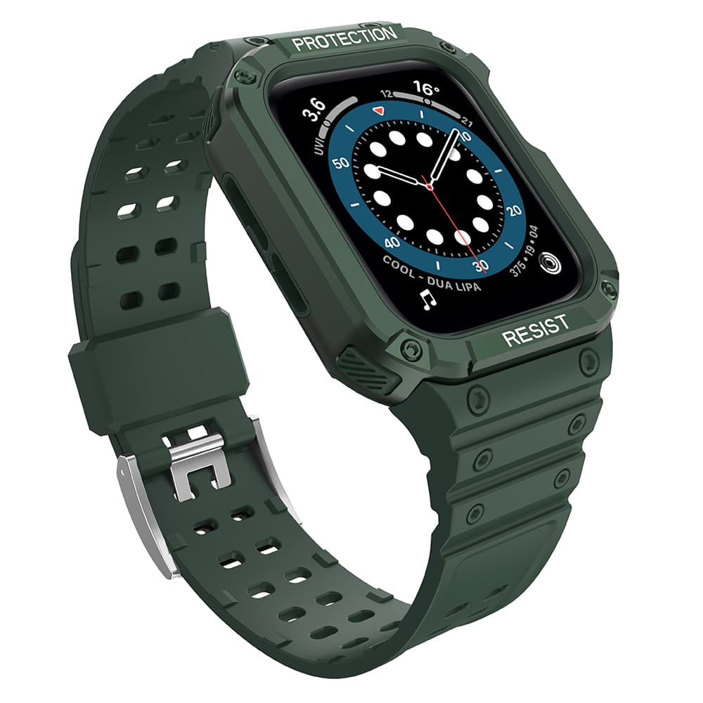 Hurtel Protect Strap Band za Apple Watch 38/40/41mm, zelena