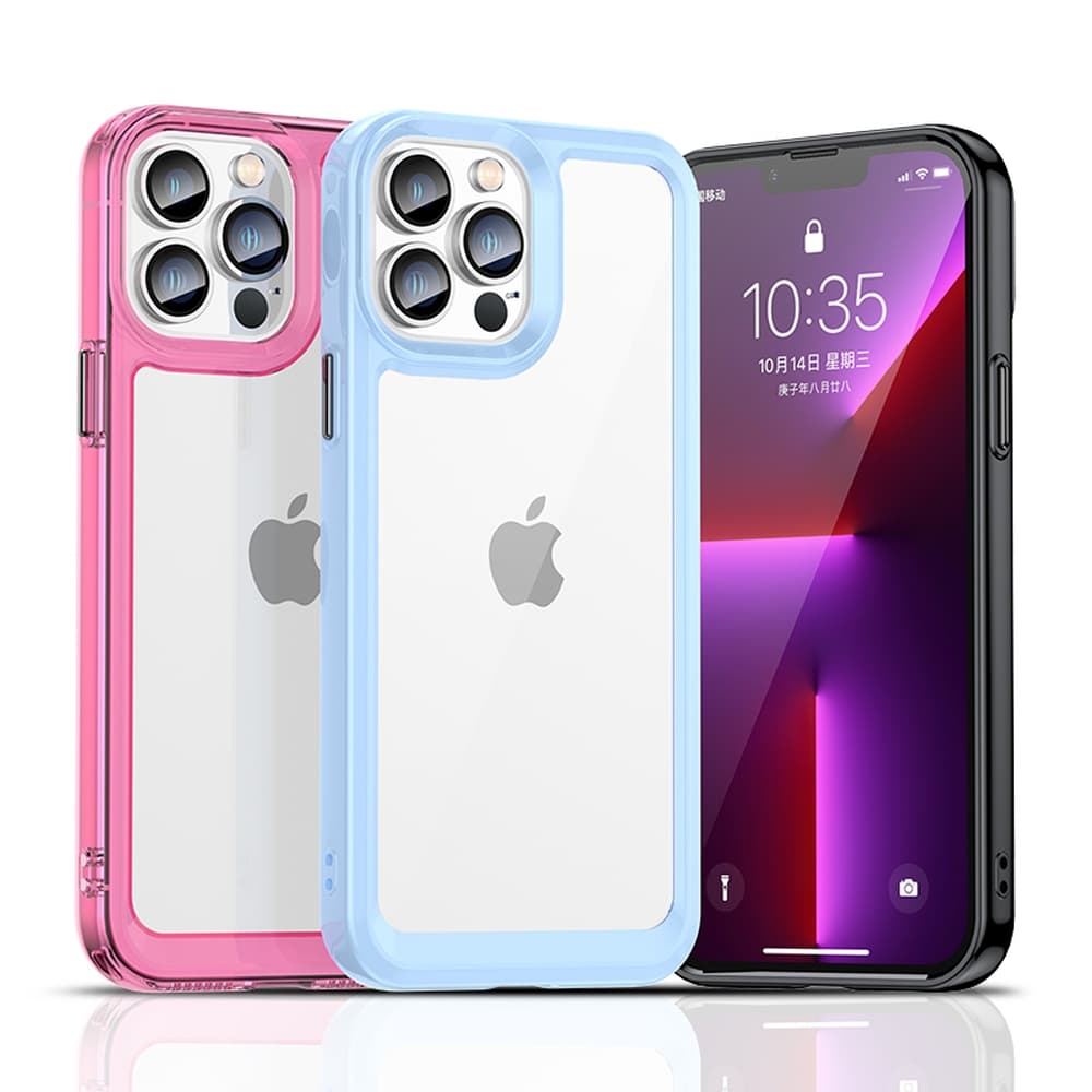 Outer Space Case za iPhone 12 Pro Max - rdeč 4