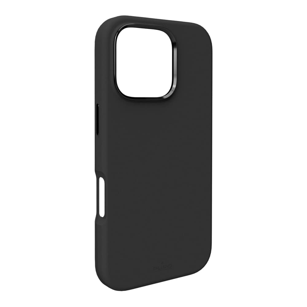 Puro Icon Mag Pro MagSafe silikonski ovitek za iPhone 16 Pro Max - črn