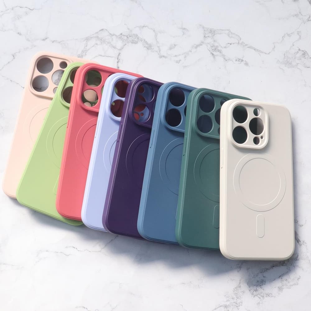Hurtel Silikonski ovitek za iPhone 15 Pro Max - Navy Blue 4