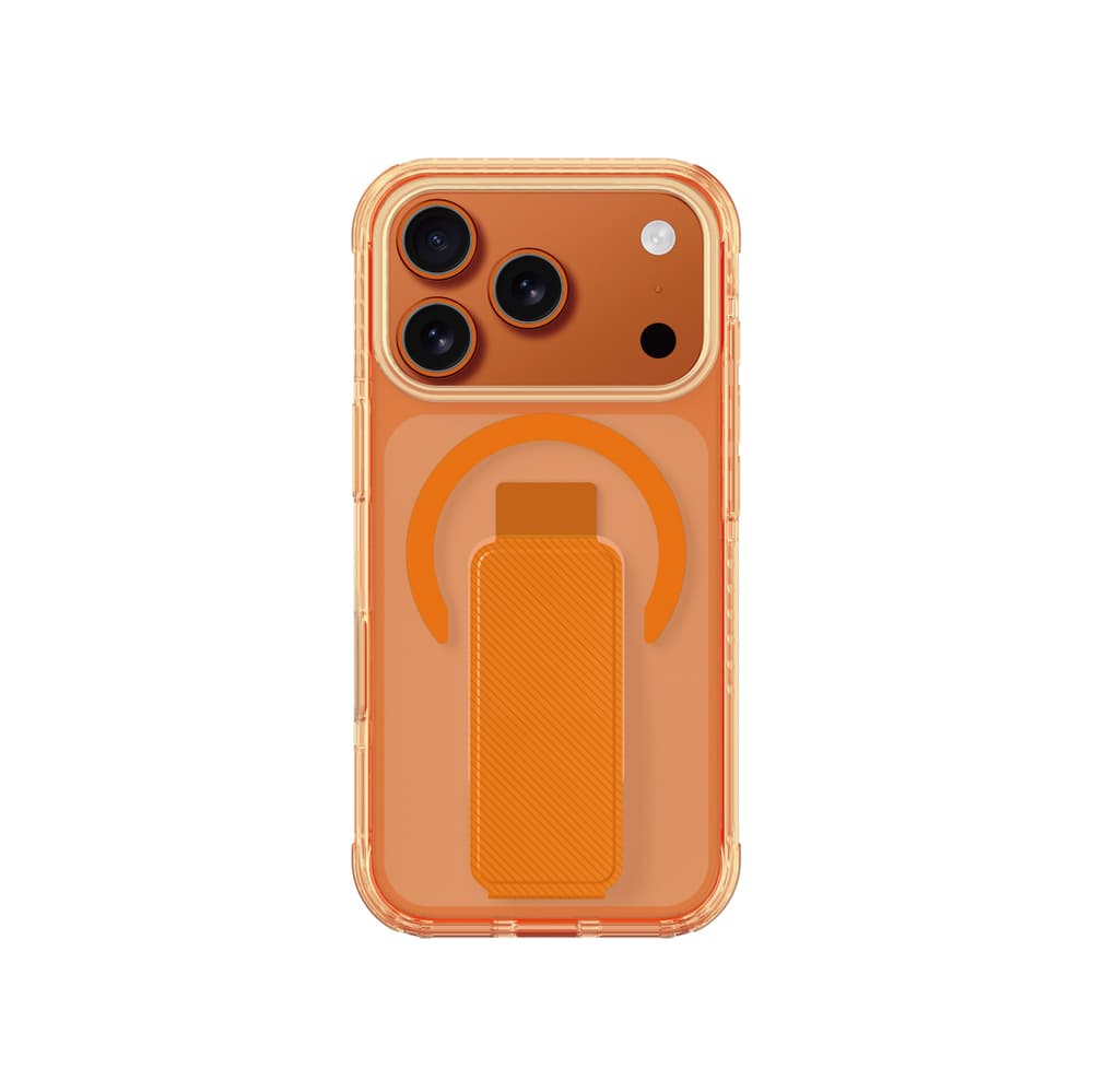 AmazingThing Titan Pro Holder ovitek za iPhone 17 Pro – oranžen