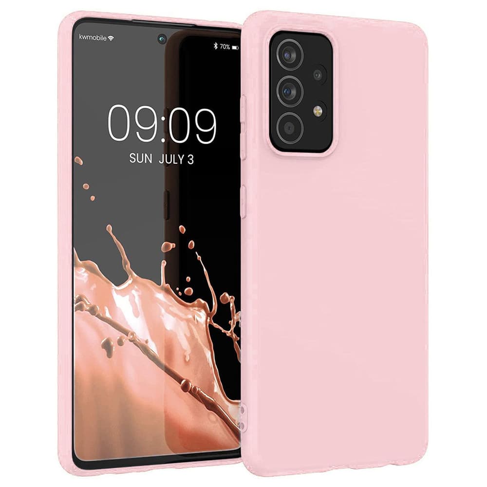 Silikonski ovitek za Samsung Galaxy A22 4G - roza