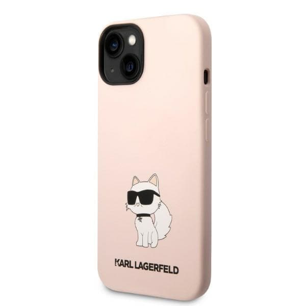 Karl Lagerfeld Silicone Choupette etui za iPhone 14 Plus 6.7" roza 2