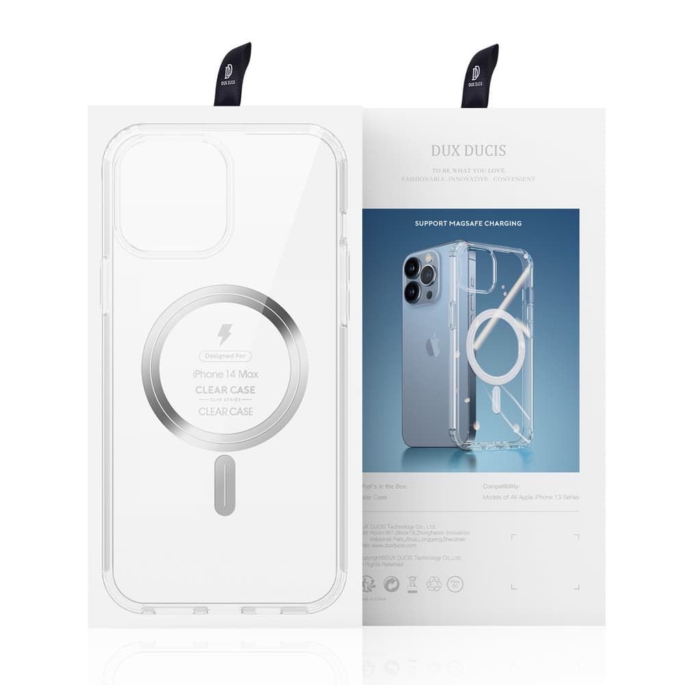 Dux Ducis Clin ovitek za iPhone 14 Plus z MagSafe - prozoren 5