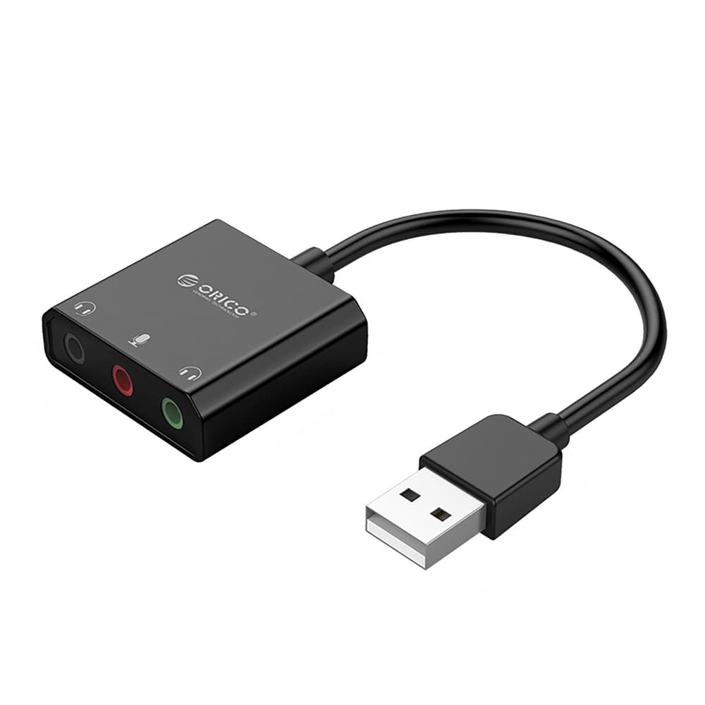 Orico SKT3 zunanja USB zvočna kartica, črna