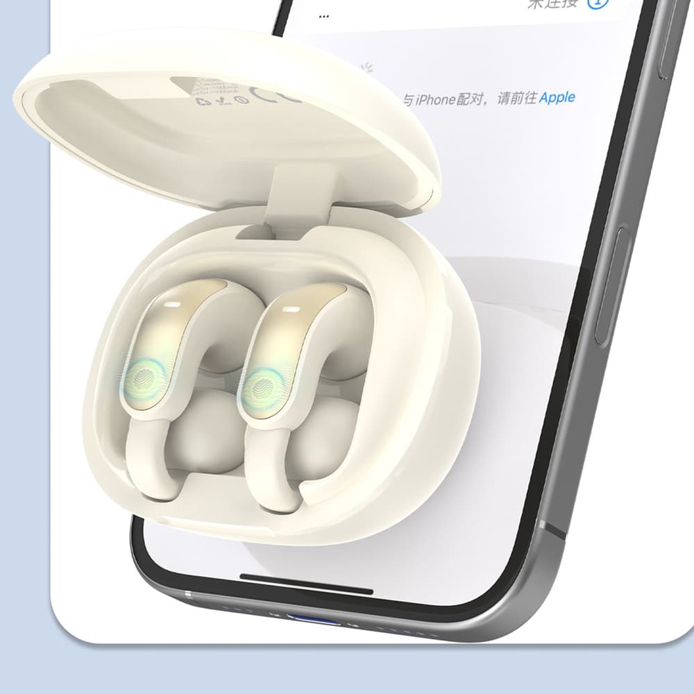 Dudao U20 Pro TWS Bluetooth slušalke, bele 7