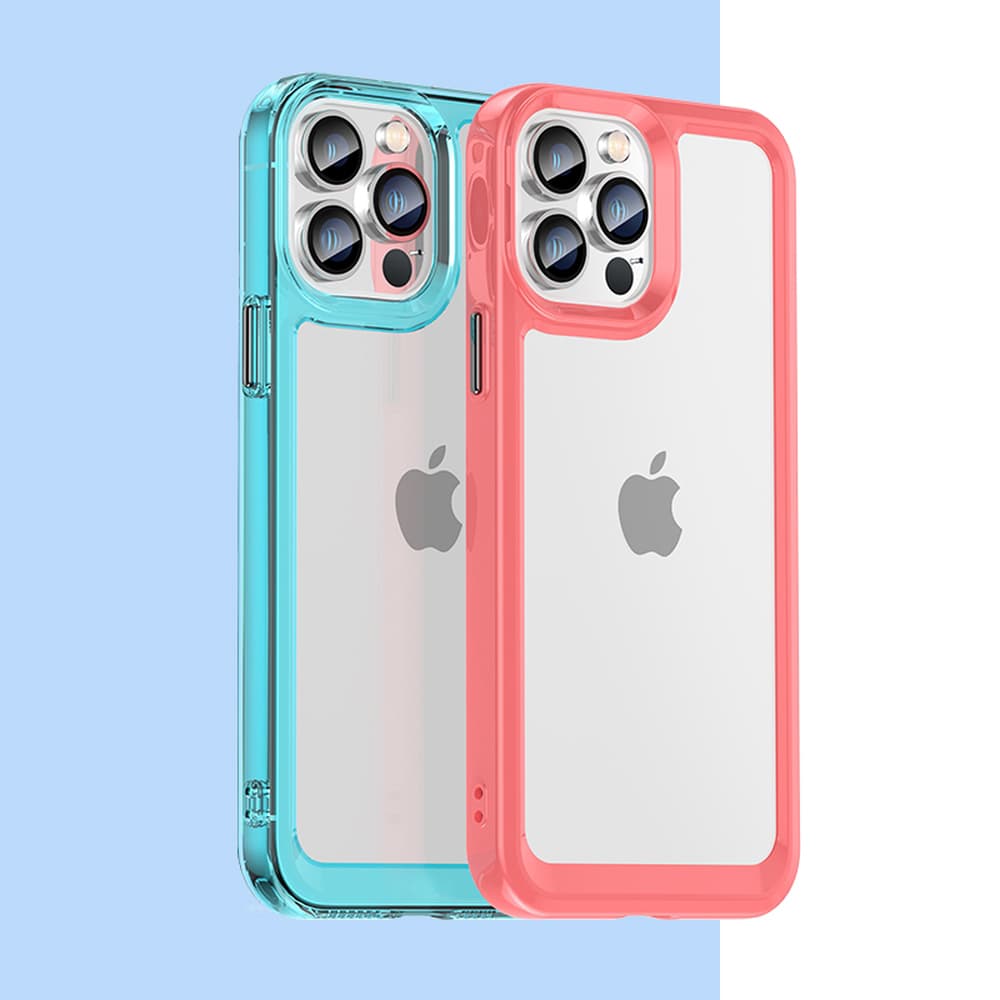Outer Space Case za iPhone 12 Pro Max - rdeč 7