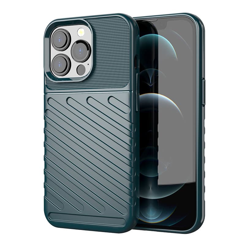 Hurtel Thunder ovitek za iPhone 13 Pro - zelena