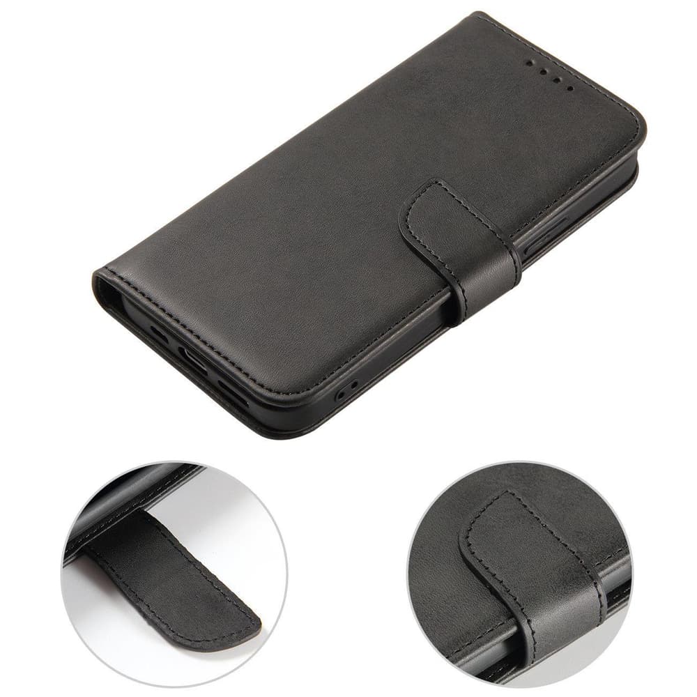 Magnet Case s preklopom za Honor 90 Pro - črna 4