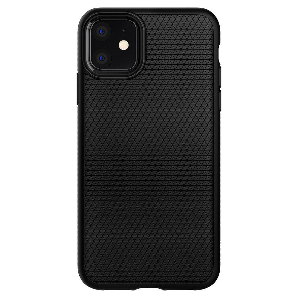 Spigen Liquid Air ovitek za iPhone 11 - mat črn 3