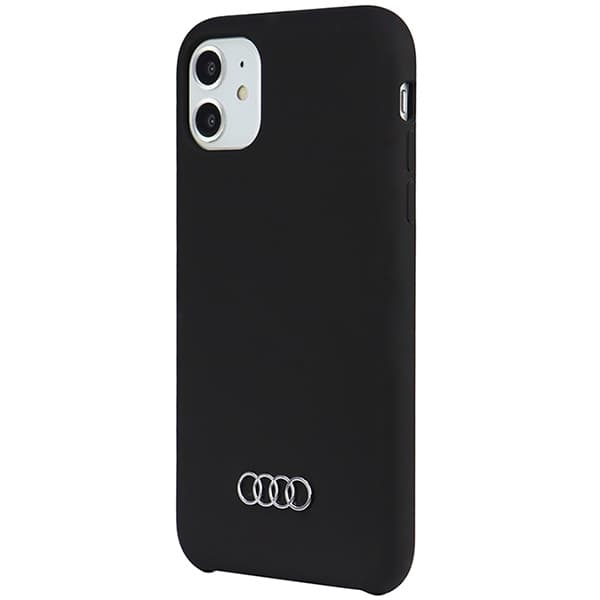 Ovitek Audi Silikonski za iPhone 12/12 Pro 6.1" črn 3