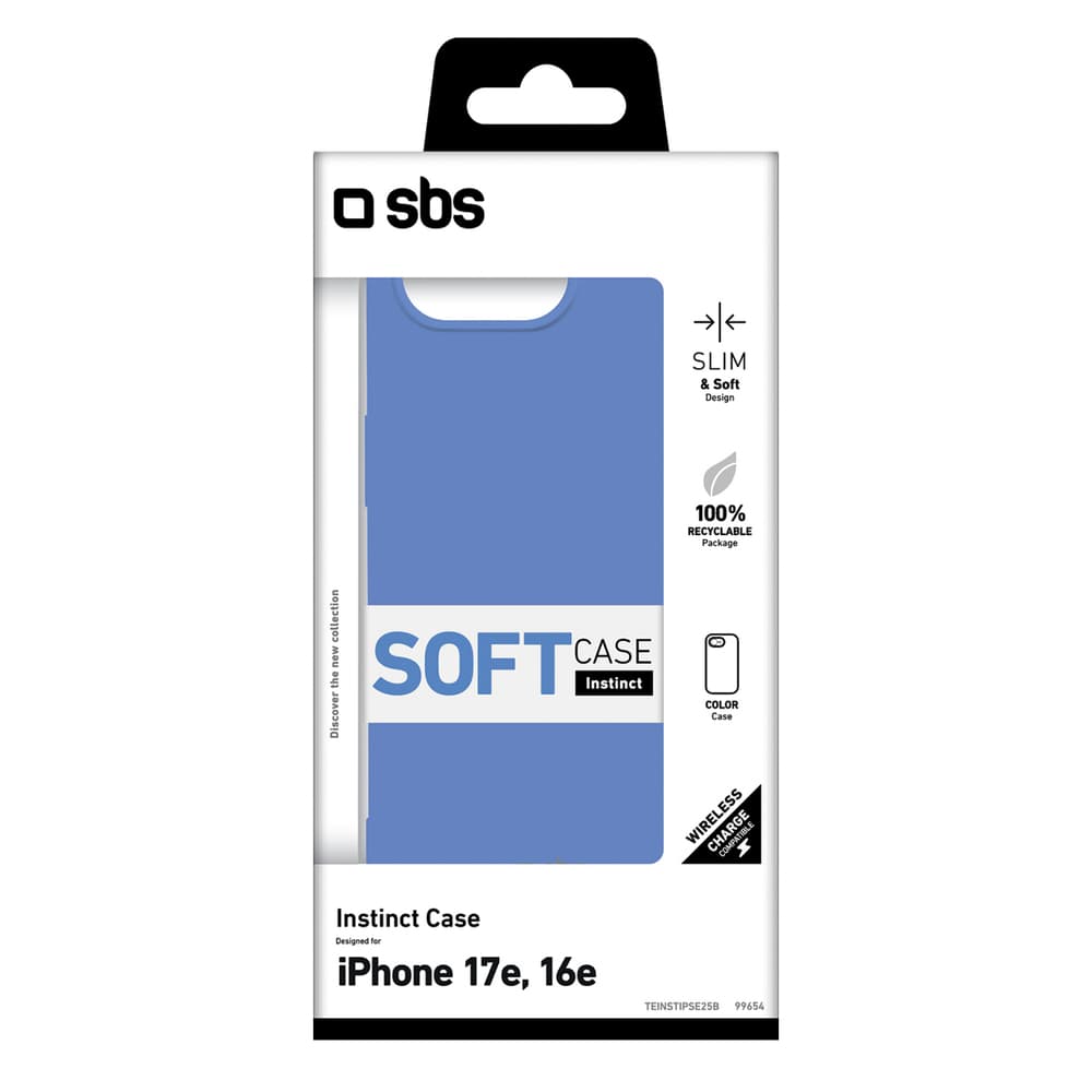 SBS Instinct ovitek za iPhone 16e / 17e - modri 2