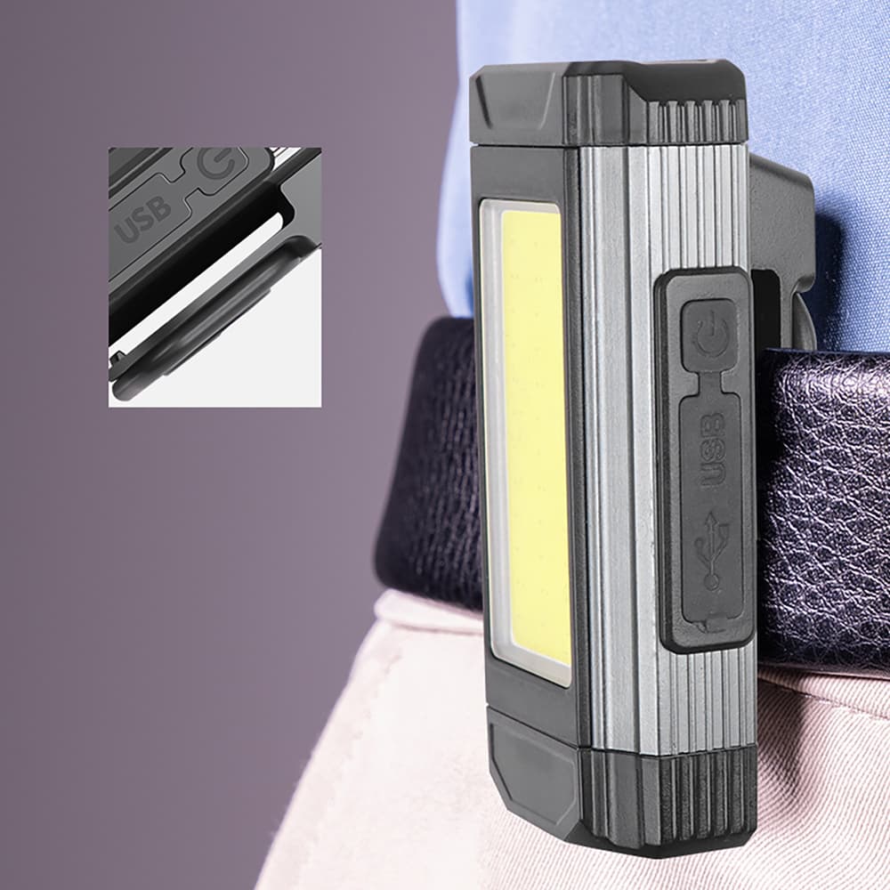 Delovna svetilka Wozinsky WLR-15W, 15W, 1500lm CREE LED, IPX6, funkcija power bank - siva 7