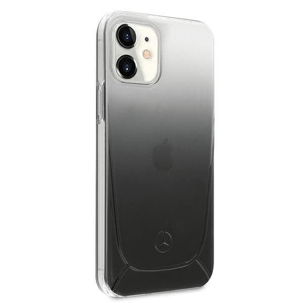 Mercedes Transparent Line ovitek za iPhone 12 mini - črna 4