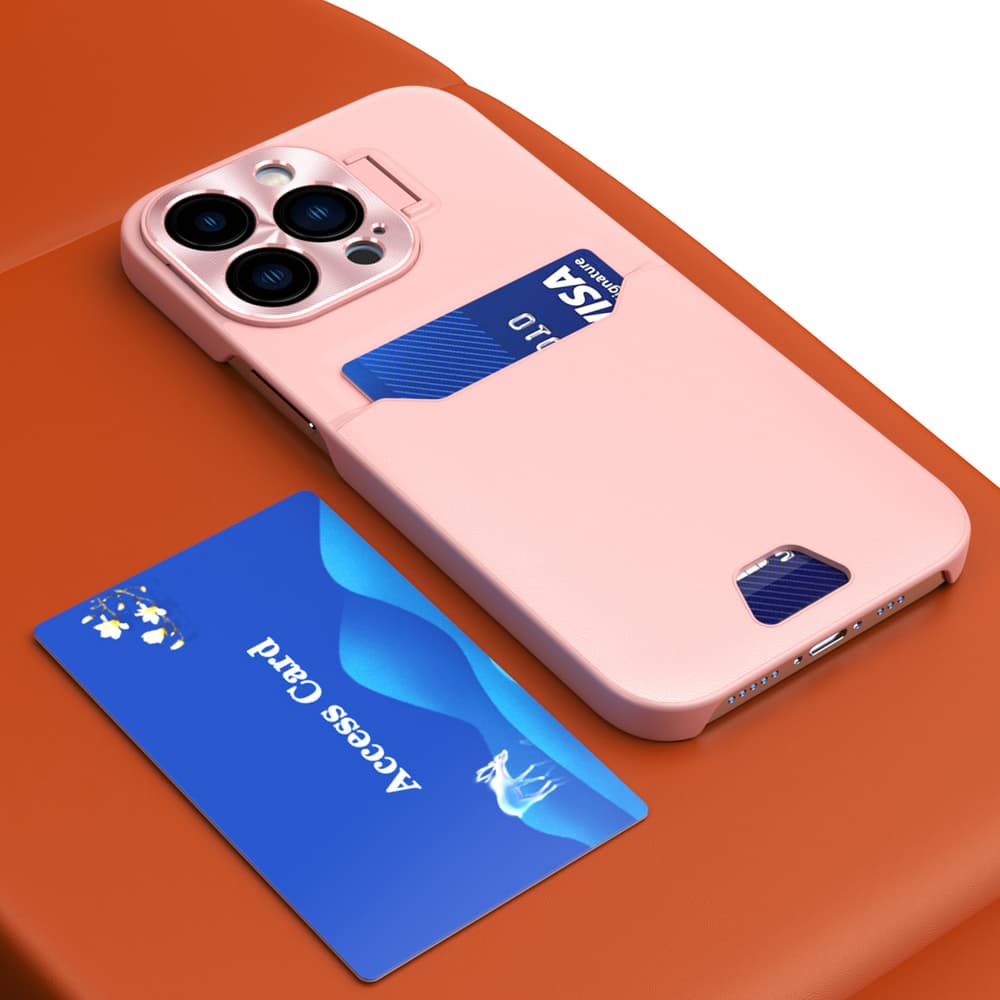 Hurtel ovitek z oporo za iPhone 14 Plus, roza 7